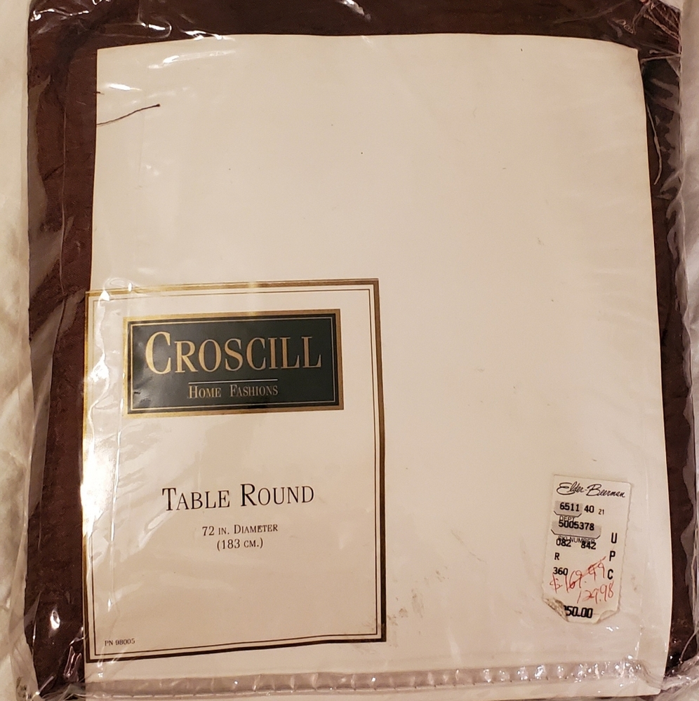 CROSCILL NEW TABLECLOTH